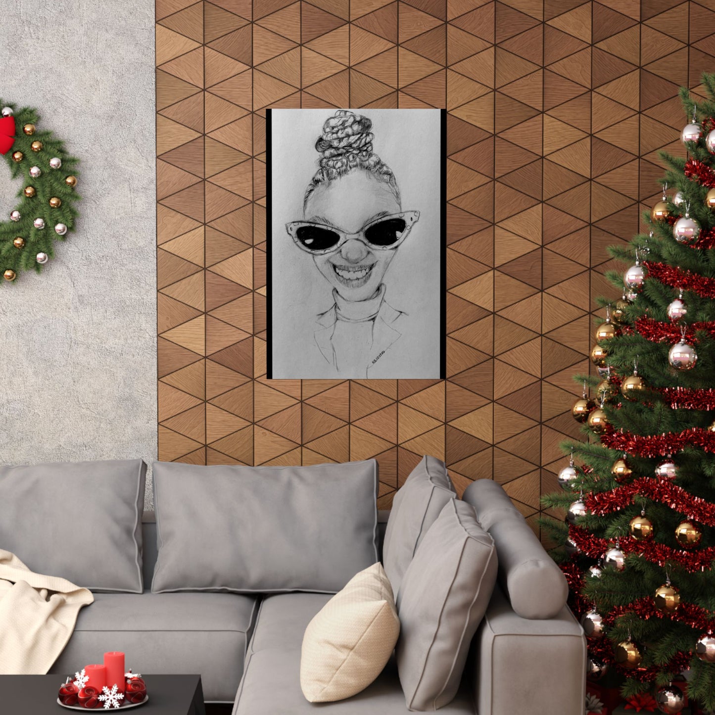 Matte Vertical Posters - Kat Glasses