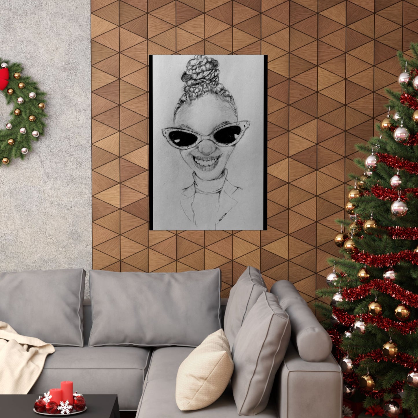 Matte Vertical Posters - Kat Glasses