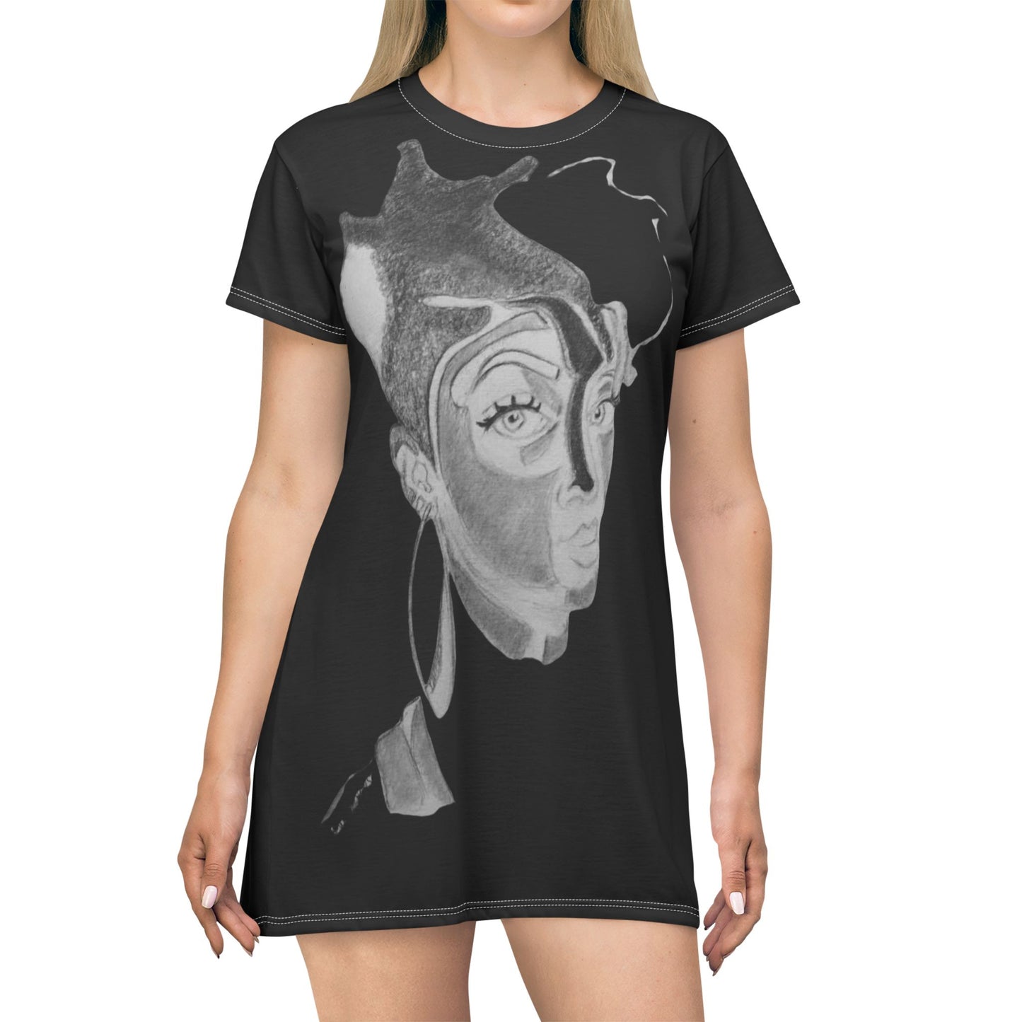 T-Shirt Dress (AOP)